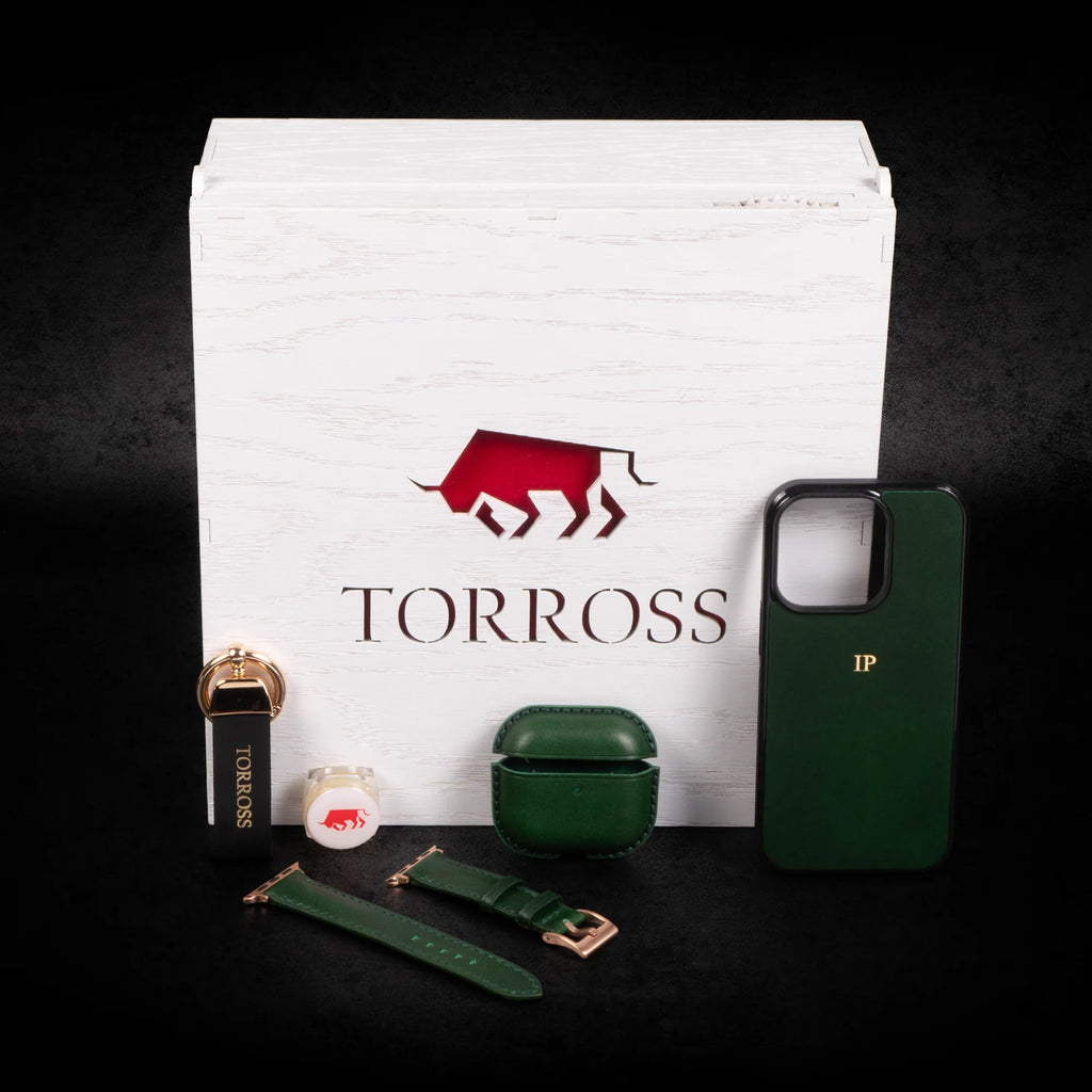 ™ Set Phone Case + Airpods Case + Watch Band in Puzzle Box