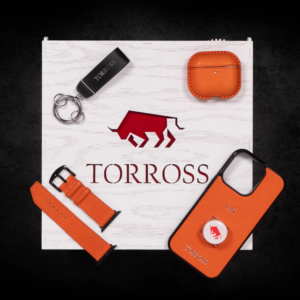 ™ Set Phone Case + Airpods Case + Watch Band in Puzzle Box