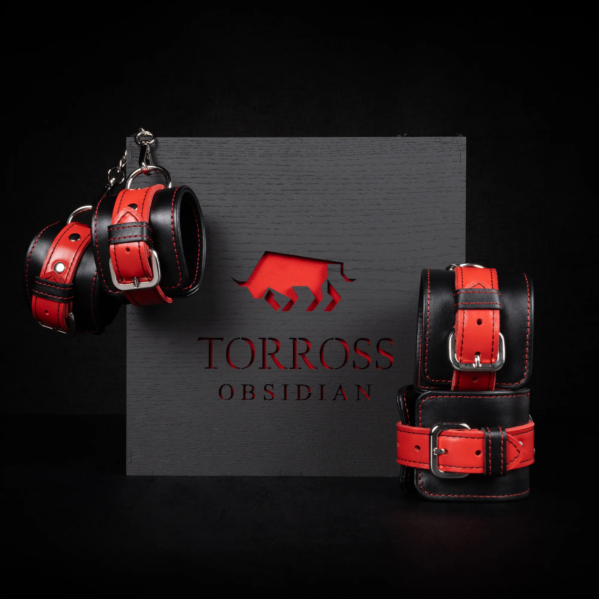 ™ Obsidian Cuffs & Anklets Set