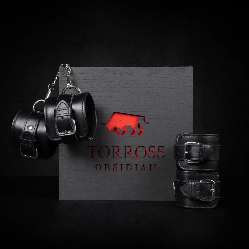 ™ Obsidian Cuffs & Anklets Set