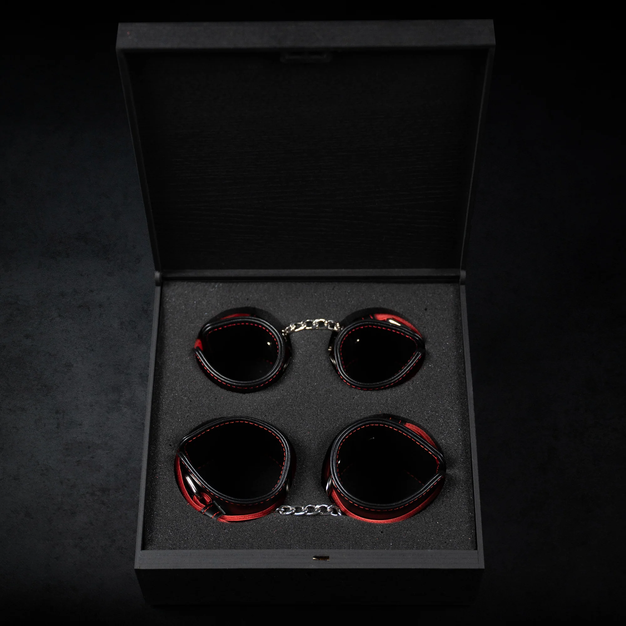 ™ Obsidian Cuffs & Anklets Set