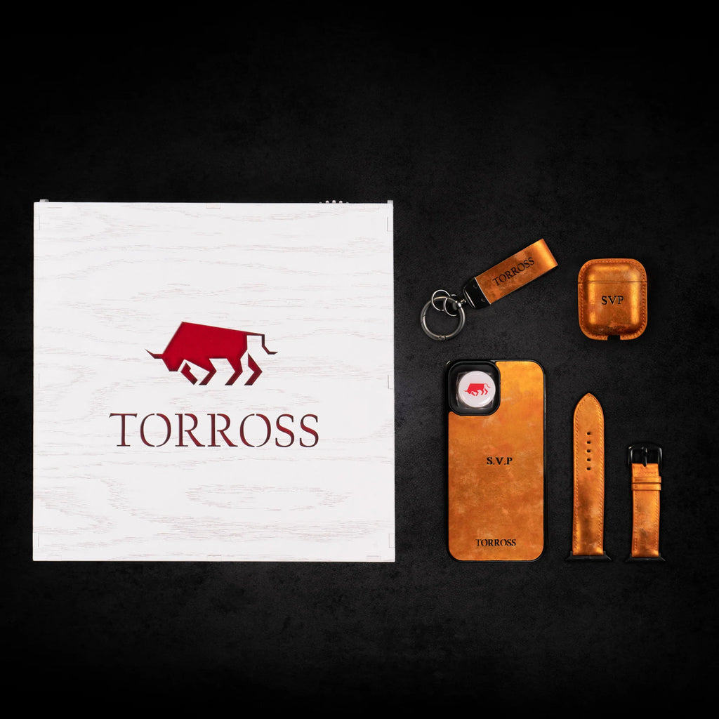 ™ Set Phone Case + Airpods Case + Watch Band in Puzzle Box