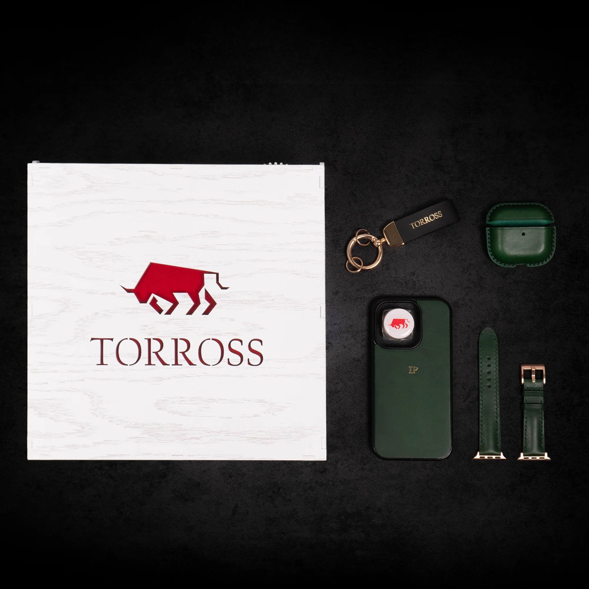 ™ Set Phone Case + Airpods Case + Watch Band in Puzzle Box